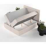 Maison de Rêve Bež boxspring postelja s prostorom za shranjevanje 160x200 cm Imagine – | Shoptok.si