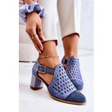 Maciejka Women's Leather Openwork Boots | Shoptok.si