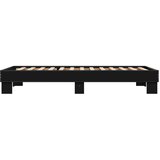  Okvir za krevet crni 75 x 190 cm od konstruiranog drva | shoptok.hr