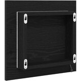  LED kupaonsko ogledalo Zidne Crni hrast 40 x 37 x 8.5 cm | shoptok.hr