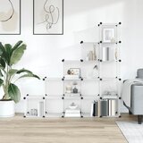  Kockasti organizator za pohranu s 15 kocki prozirni PP | Eponuda.com
