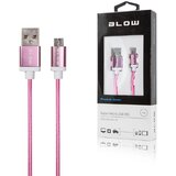  Micro USB kabel BLOW 1m Premium roza Cene