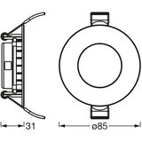 Osram led ugradno svetlo slim LED/4,5W/230V 4000K | Eponuda.com