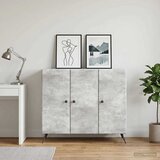  Kreveta Betonska siva 89 x 34,5 x 80 cm Konstruirano drvo | shoptok.hr