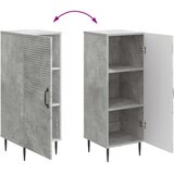  Kreveta Betonska siva 33 x 34,5 x 89,5 cm Konstruirano drvo | shoptok.hr