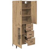  Highboard Umjetnički hrast 69,5 x 34 x 180 cm Konstruirano drvo | shoptok.hr