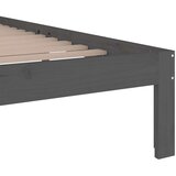  Za krevet od masivnog drva sivi 200 x 200 cm | shoptok.hr