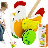 Viga drvena edukativna guralica za pijetlove Cijene