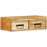vidaXL Zidni TV ormarić 60x30x19 cm puno drvo bagrem | shoptok.hr