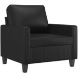  Fotelja crna 60 cm od umjetne kože | Eponuda.com