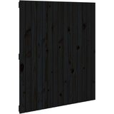  Zidno uzglavlje crni 95 5x3x110 cm od masivne borovine | shoptok.hr