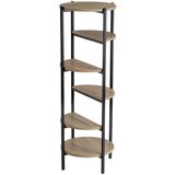 Casa Selección Crni/u prirodnoj boji regal u dekoru hrasta 40x110 cm – | shoptok.hr