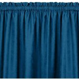  Curtain MILANA color indigo style classic 5 cm pole pocket with 3 cm fringe chenille 560x270 HOMEDE | shoptok.hr