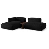 Micadoni Crna kutna garnitura (s lijevim kutom) Martina – Home | shoptok.hr