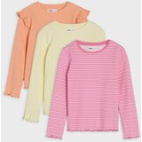 Sinsay Pamučne majice 3 pack | shoptok.hr