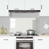 vidaXL Kuhinjski Backsplash Prozoren Steklo 120 x 60 cm Vzdržljiv | Shoptok.si