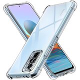  Silikonska futrola s ojačanim rubovima za Xiaomi Redmi Note 10 Pro/Redmi Note 10 Pro Max - Prozirna KP29965 | Shoptok.si