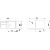 Blanco sudoper METRA XL 6 S SILGRANIT TARTUFO, s dalj. upr. | shoptok.hr