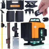 Rosfix SET LASERSKI NIVELIR ORANGE TIGER ROT16L – 16 LINIJ, IP54, 25 M, 2X 3500 MAH, STATIV 400 CM, (5000075875) | Shoptok.si