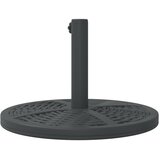  Baza suncobrana za stupove Ø 38/48 mm 12 kg okrugla Crna | shoptok.hr