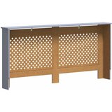  Pokrov za radijator antracit 172 x 19 x 81,5 cm MDF | shoptok.hr