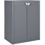  Vrtni ormarić za pohranu sivi 65 x 45 x 88 cm PP ratan | shoptok.hr