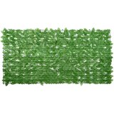 Balkonski zaslon sa zelenim lišćem 200 x 100 cm Cijene