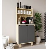 Hanah home višenamenska samostojeća polica parma 2 sapphire hrast anthracite Cene