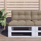 vidaXL Blazina za kavč iz palet taupe 80x40x12 cm, (21413854) cene