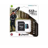 Kingston Memorijska kartica SDCG4/512GB microSD+adapter | ePonuda.com