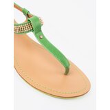 GOODIN Flip-flop sandals with gold decoration | shoptok.hr