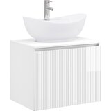  Set namještaja za kupaonicu Bijela visokog sjaja 62,5 x 44,5 x 50 cm | shoptok.hr