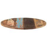  Okrogla mizna plošča 80 cm 25-27 mm trpredelan les | Shoptok.si