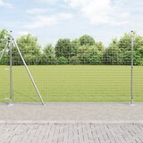 vidaXL Evropanel z 7 prirubnicami 1.4x10 m cinkano jeklo | Shoptok.si