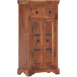 vidaXL Komoda 50x30x100 cm trden akacijev les, (20955602) Cene
