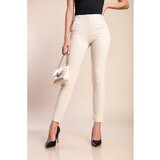 Fenzy Elegantne Hlače, Bež | Shoptok.si