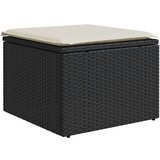 vidaXL 7-dijelni set vrtnih sofa od poliratana s jastucima crni bagrem | shoptok.hr