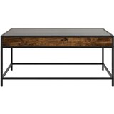  Stolić s beskonačnim LED svjetlima boja hrasta 90x50x41 cm | shoptok.hr