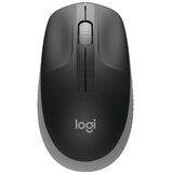Logitech M190 brezžična optična siva miška | Shoptok.si