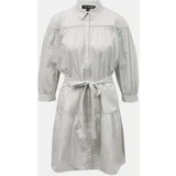 Top Secret Light grey shirt dress - Women