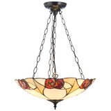 Endon 111879 - Luster na lancu Tiffany INGRAM 3xE27/10W/230V prečnik 45 cm | Eponuda.com