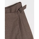 Sinsay Karirane skort hlače s dodatkom viskoze | shoptok.hr