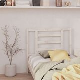  Uzglavlje za krevet bijelo 96 x 4 x 100 cm od masivne borovine | shoptok.hr