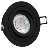 Mitea Lighting M206006 ugradna svetiljka crna okrugla Cene