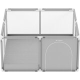 Tulano Cozy 20 Ogradica za decu 130 cm – sa podlogom, metalna konstrukcija, sivo-bela ( 30006 ) Cene