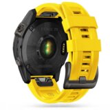  pašček za uro 22 mm - quick fit - fenix 5x / 6x - rumen | Shoptok.si