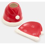 Sinsay Set: Čaša za četkice i posuda za sapun s božićnim motivom | shoptok.hr