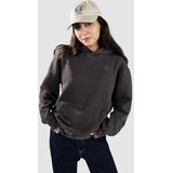 Ninth Hall Fundamentals Oso Pulover s kapuco washed black | Shoptok.si