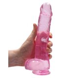 REALROCK Realistic Dildo with Balls 9" 22 cm Pink Cijene