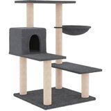  Penjalica za mačke sa stupovima za grebanje tamnosiva 82,5 cm | Eponuda.com
